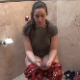 A brunette girl texts on her cell phone while taking a shit and then wiping herself. No poop action visible, but nice, wet shit sounds and some grunting. Exactly 6 minutes.